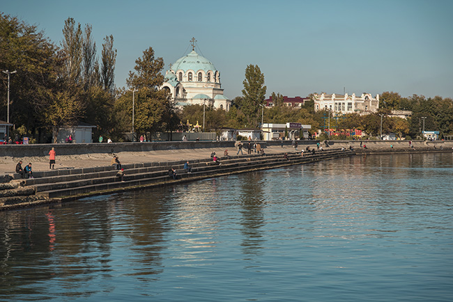 набережная Терешковой, Евпатория